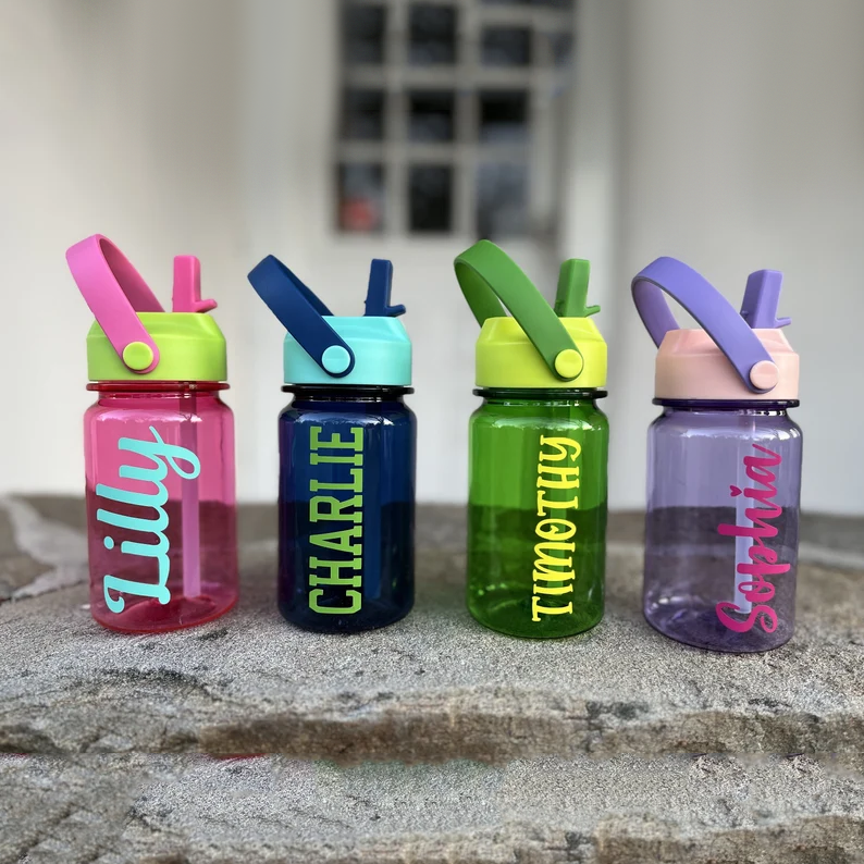 Personalized Kids Water Bottle Summer Gift