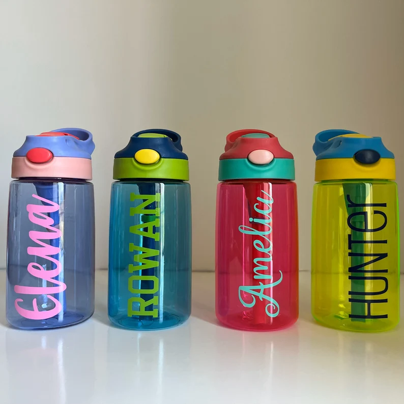 Personalized Kids Water Bottle Summer Gift